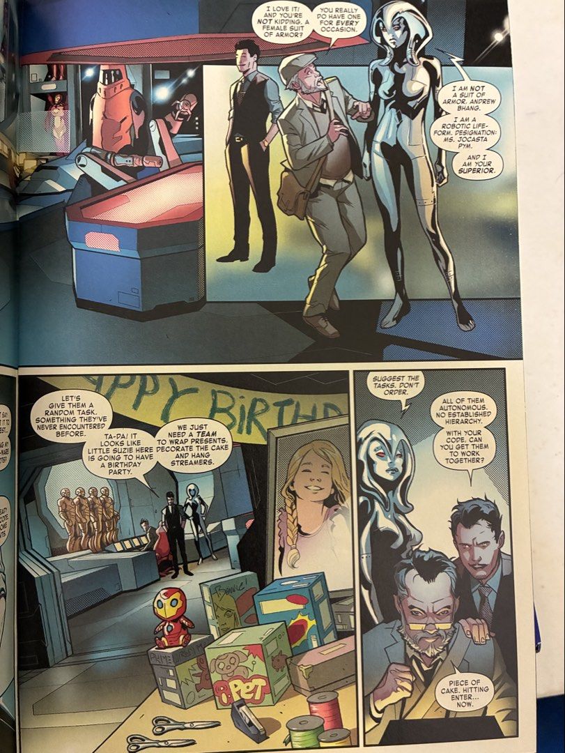 Tony Stark Iron Man #1 Comic (Category: Comics & Manga) located in General Mariano Alvarez. Submitted by spiderwebs3 (Listing ID 1470133090, Image 2). Description: Tony Stark Iron Man #1 (2018) Dan Slott, Valerio Schiti, & Edgar Delgado - Storyline: Self-Made Man Part 1 Bagged and boarded for extra protection Fixed Price at 300.