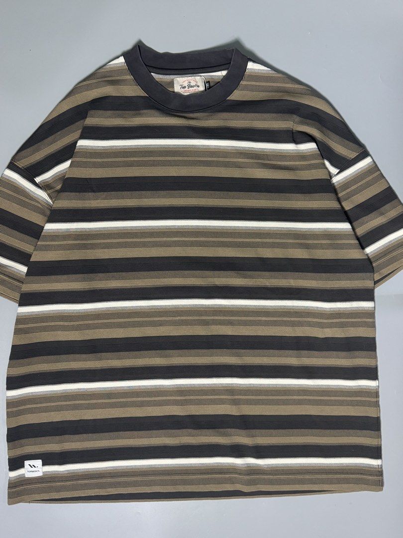 Top Basics Co. Striped Tee (Category: Tshirts & Polo Shirts ) located in Las Pinas. Submitted by weryouat (Listing ID 1470014000, Image 1). Description: Top Basics Co 🚨🚨🚨 Knitted shirt 2Xl on tag Excellent Condition 27"wdith 31"length 980 only MOP BPI/GCASH SHIP VIA J&T/Lalamove PAYMENTS FIRST POLICY LAS PINAS📍.