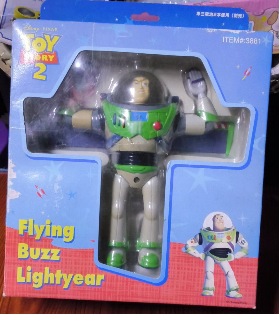 Toy Story 2 Flying Buzz Lightyear Action Figure (working condition) (Category: Figurines & Statues) located in Manila. Submitted by the_thrift_shop_onlineph (Listing ID 1469978841, Image 1). Description: No long reservation, priority ASAP buyer Products in hand ready to ship Feel free to chat, message or text for additional pictures and inquiry for the availability of the items before placing an order. Details: - Used item in working conditon - A