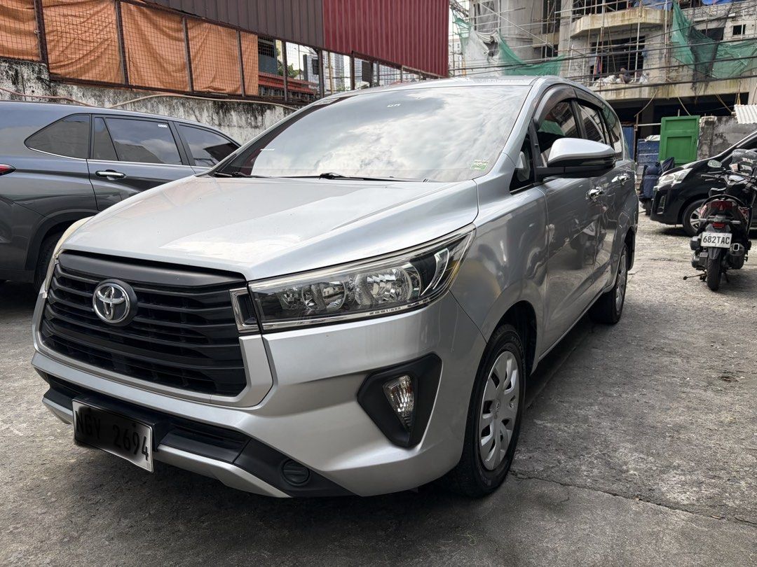 Toyota Innova (Category: Used Cars) located in Pasig City. Submitted by valkyrie01 (Listing ID 1469958209, Image 1). Description: 2021 Toyota Innova J M/T Company owned 158k odo mandaluyong clean and complete papers ready for transfer registered 2026 Negotiable .