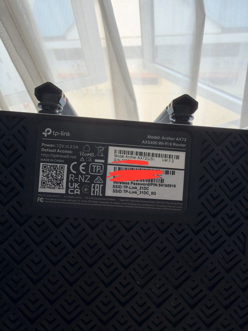 TP-Link Archer AX72 AX5400 Wi-Fi 6 Router, Computers & Tech, Parts ...