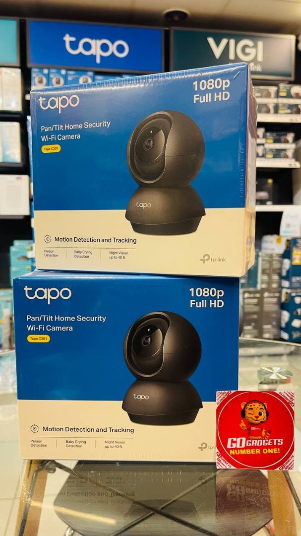 TP-Link Tapo C201 1080p Full HD Pan/tilt Home Security WiFi Camera ...