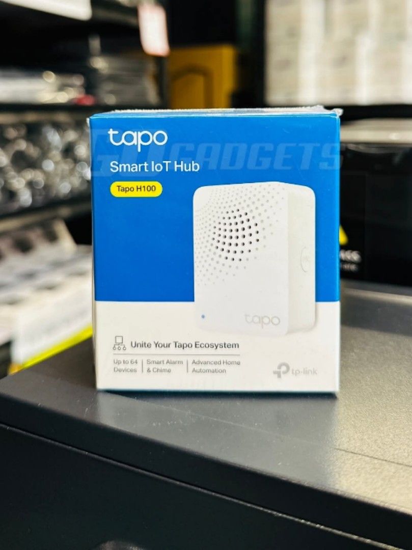 TP-Link Tapo H100 Smart IoT Hub (Category: Office & Business Technology) located in Pasay City. Submitted by gogadgetswithjaja (Listing ID 1469983572, Image 1). Description: TP-Link Tapo H100 Smart IoT Hub 🔎Please visit brands official website for more details of products specs and features. ❗️Prices are subject to change without prior notice. ✅️Actual picture posted. Brand New & Sealed. ✅️With receipt (OR or DR) ✅Actual picture posted. ️All pro