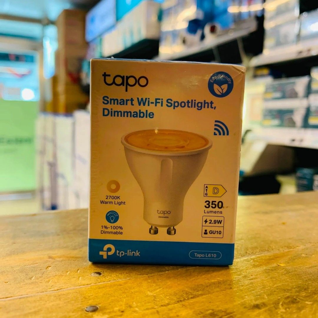 TP-Link Tapo L610 Smart WiFi Spotlight Pin Down Dimmable Warm Light (Category: Security Systems & CCTV Cameras) located in Pasay City. Submitted by gogadgetswithjaja (Listing ID 1469985281, Image 1). Description: TP-Link Tapo L610 Smart WiFi Spotlight Pin Down Dimmable Warm Light 🔎Please visit brands official website for more details of products specs and features. ❗️Prices are subject to change without prior notice. ✅️Actual picture posted. Bra