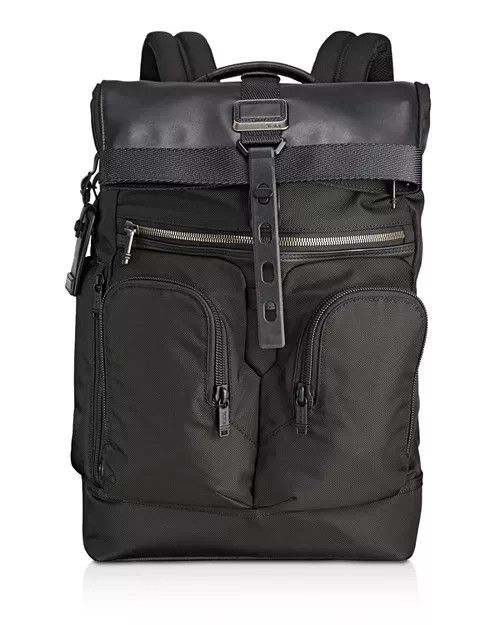 TUMI Alpha Bravo Surveillance Flap Backpack in black. (Category: Backpacks) located in Quezon City. Submitted by rnjcollections_eleganteph (Listing ID 1469973361, Image 1). Description: .