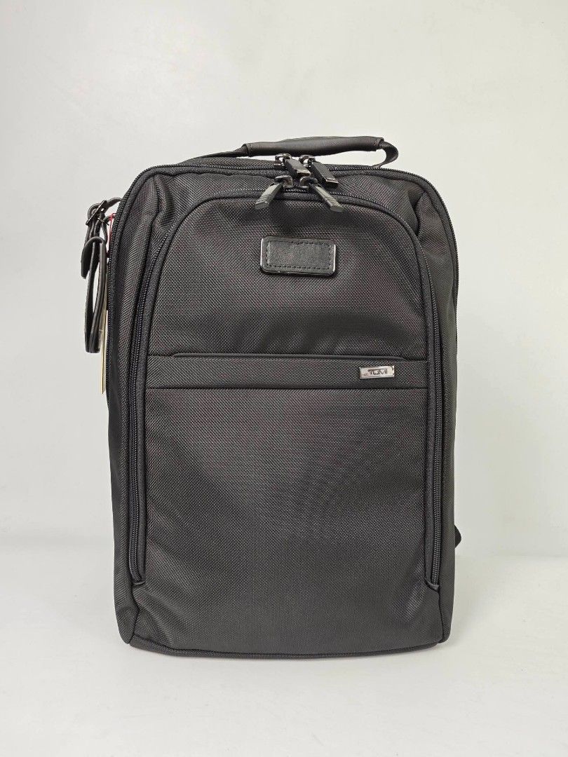 TUMI Alpha Medium 15" Expandable Backpack in black. (Category: Backpacks) located in Quezon City. Submitted by rnjcollections_eleganteph (Listing ID 1469972226, Image 2). Description: .