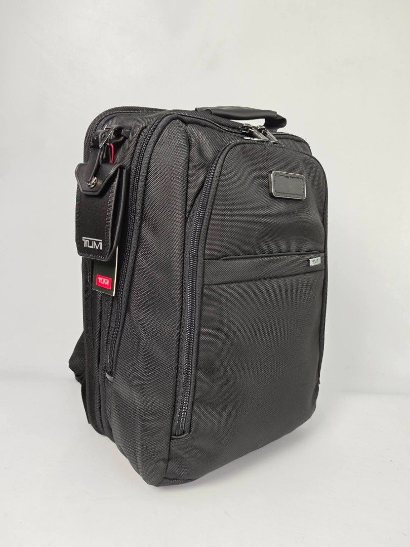 TUMI Alpha Medium 15" Expandable Backpack in black. (Category: Backpacks) located in Quezon City. Submitted by rnjcollections_eleganteph (Listing ID 1469972226, Image 3). Description: .