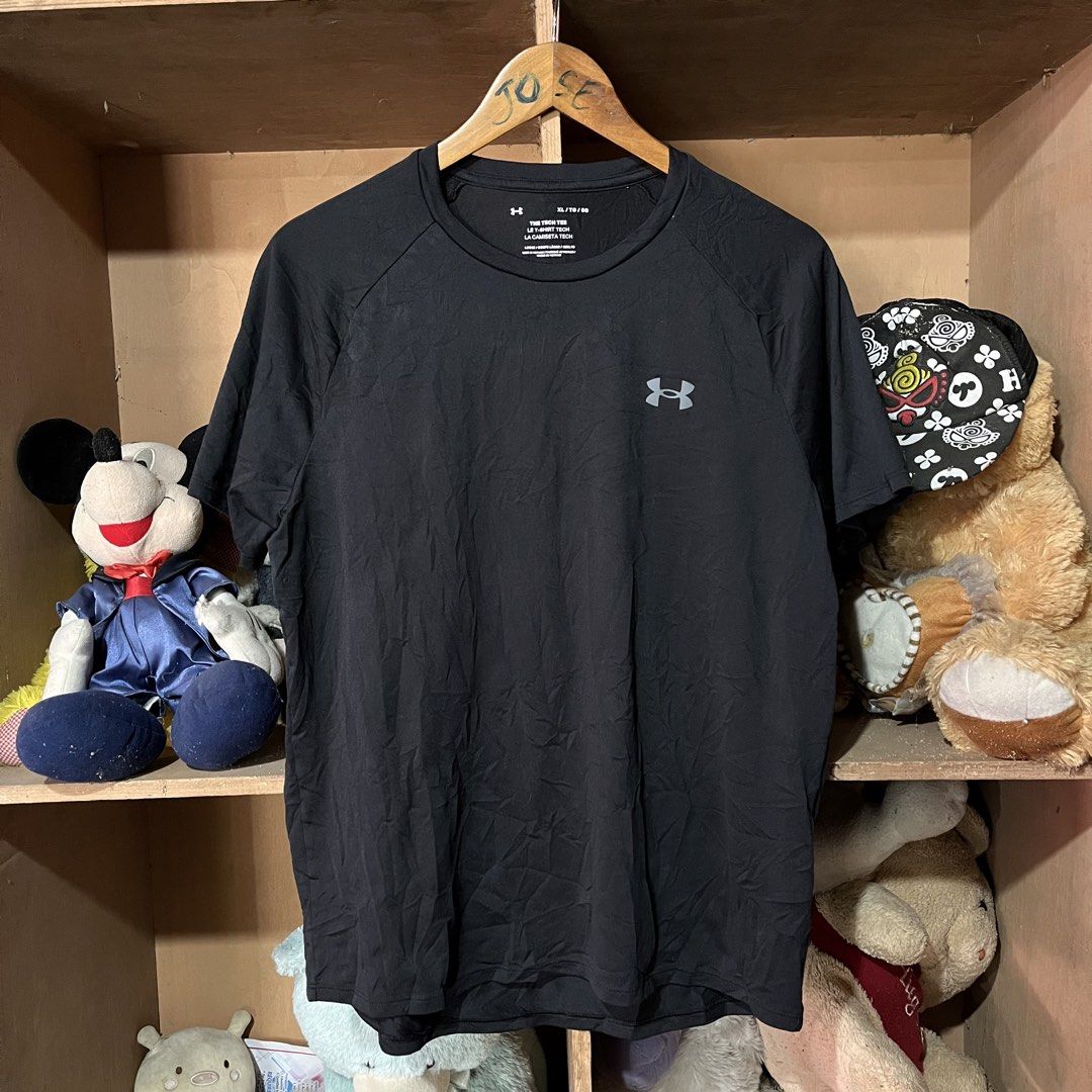 UA TECH SHIRT (Category: Activewear) located in Sipalay. Submitted by trustmeyoullbefine (Listing ID 1469997903, Image 1). Description: Size xl 21W 26L Excellent condition No flaws Need wash only.