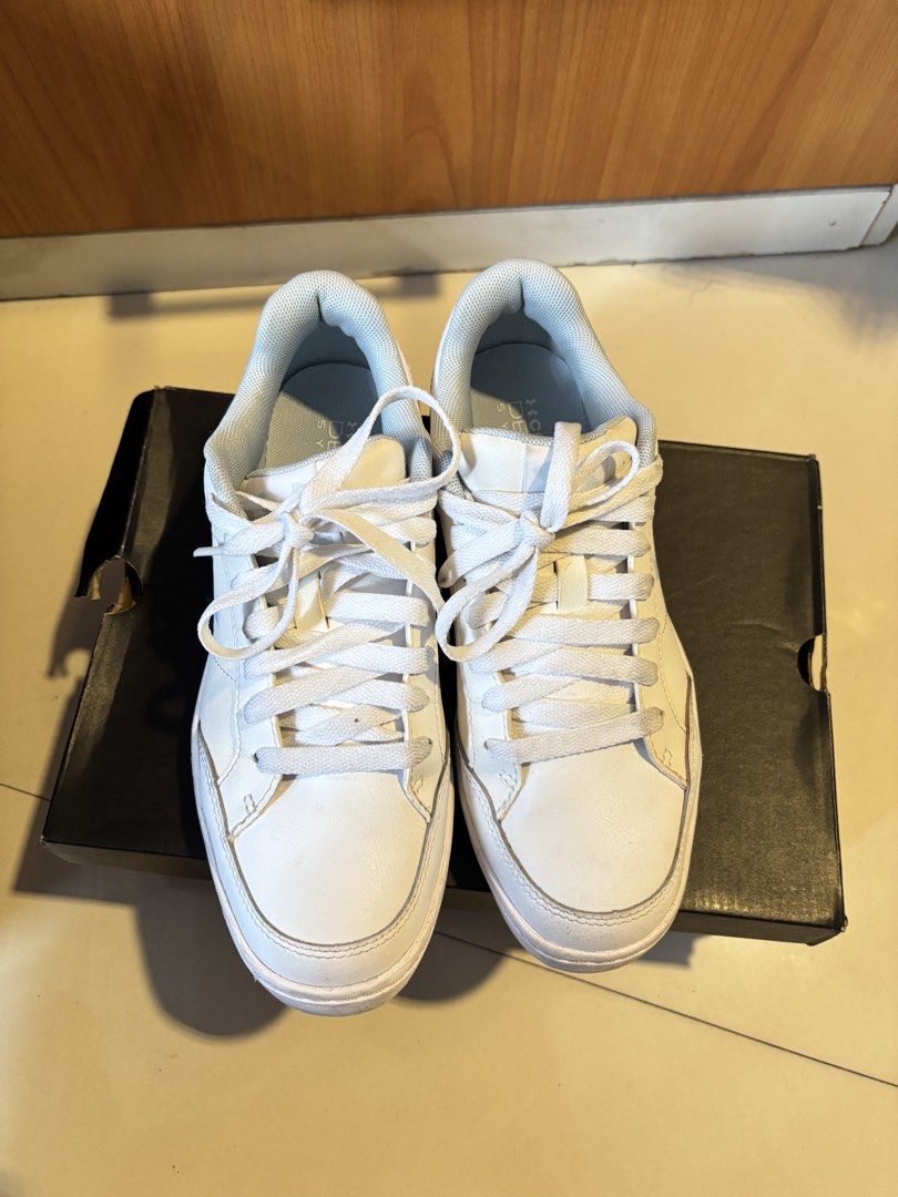 UA W Official Sneakers (Category: Sneakers) located in Mandaluyong City. Submitted by _ricaflores (Listing ID 1469990043, Image 2). Description: - Bought at 3.4k, selling it for 2.1k only (2k last price) - Brand: Under Armour - Style: Classic low-top casual sneakers - Color: White and blue - Condition: Barely worn, thrice lang ata, clean soles - Size: US 7 / EUR 38 / CM 24 - Inclusions: Original black Under Armour shoebox - Perfect for everyday w