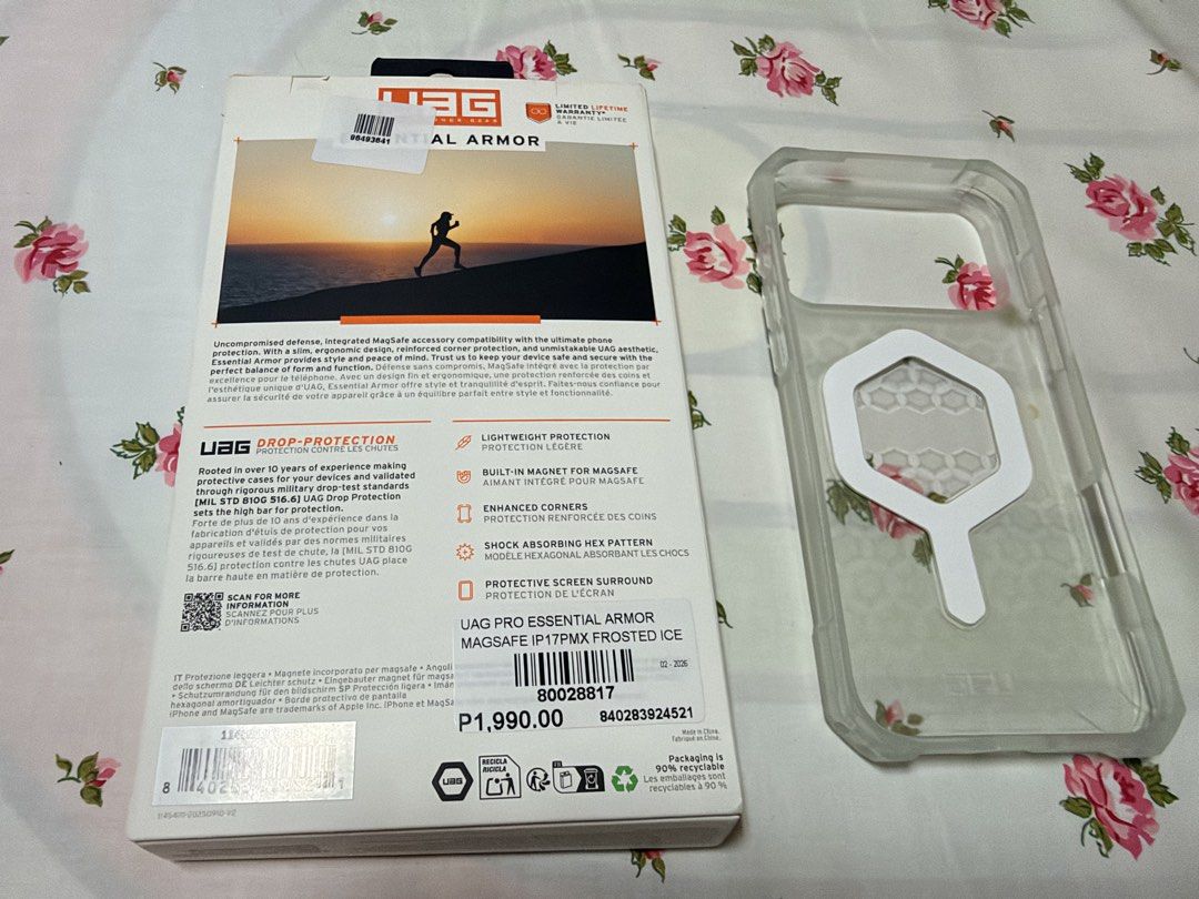 UAG Essential Armor Frosted - Iphone Pro Max 17/18 (Category: Cases & Sleeves) located in Muntinlupa City. Submitted by atol0987 (Listing ID 1469974489, Image 2). Description: .