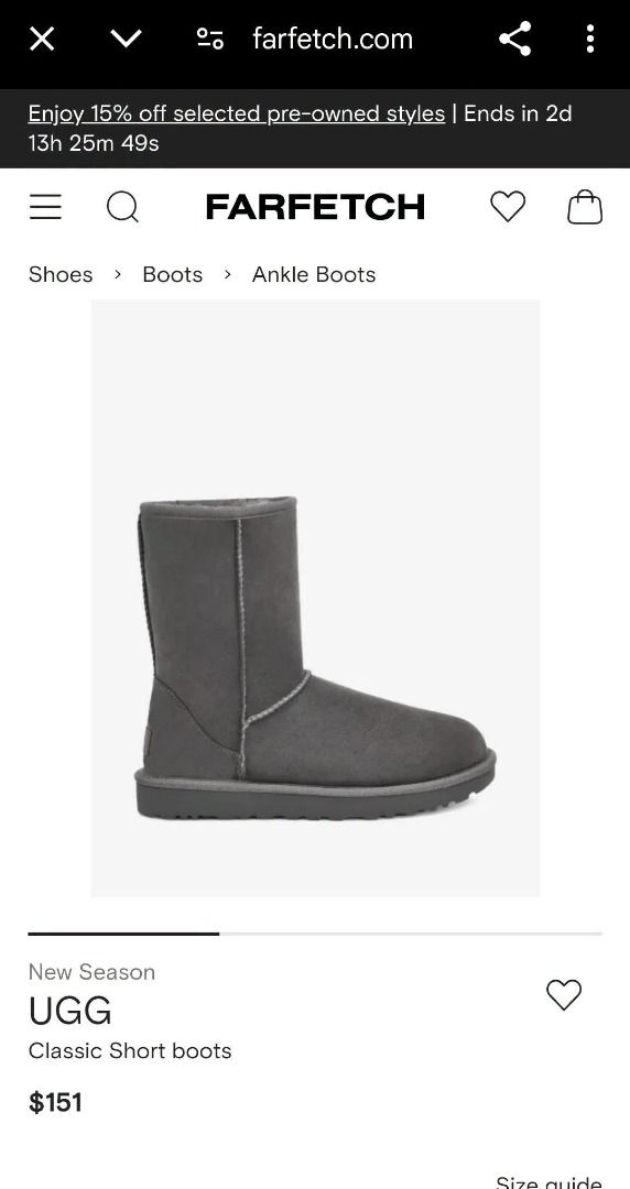 UGG Classic Short Boots Chocolate Brown (Category: Boots) located in Santo Tomas. Submitted by pickers_corner (Listing ID 1469997254, Image 1). Description: UGG Australia classic Winter boots size 10mens excellent condition minimal heel drag - Authentic UGG classic short boots in chocolate brown suede - Ultra-warm and cozy genuine sheepskin lining - Thick rubber outsoles with plenty of tread left (soles cleaned) - Features iconic UGG logo patch o