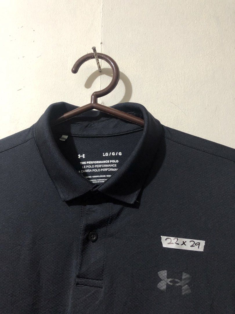 Under Armour Polo Shirt (Category: Tshirts & Polo Shirts ) located in Manila. Submitted by raremountain00 (Listing ID 1470133348, Image 2). Description: Authentic Excellent condition No issue.