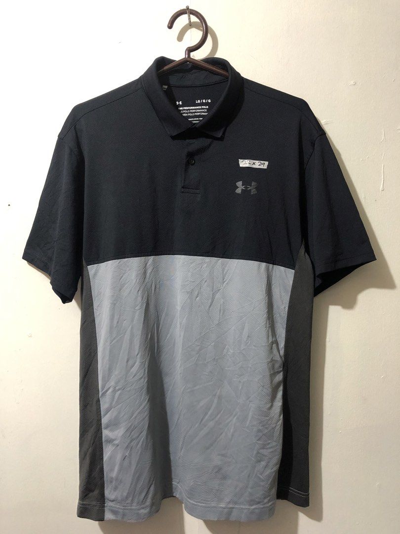 Under Armour Polo Shirt (Category: Tshirts & Polo Shirts ) located in Manila. Submitted by raremountain00 (Listing ID 1470133348, Image 1). Description: Authentic Excellent condition No issue.