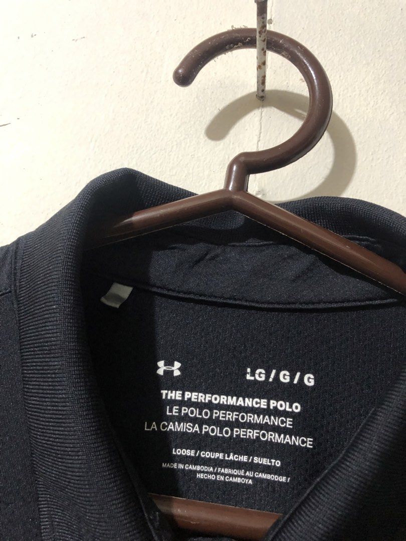 Under Armour Polo Shirt (Category: Tshirts & Polo Shirts ) located in Manila. Submitted by raremountain00 (Listing ID 1470133348, Image 3). Description: Authentic Excellent condition No issue.