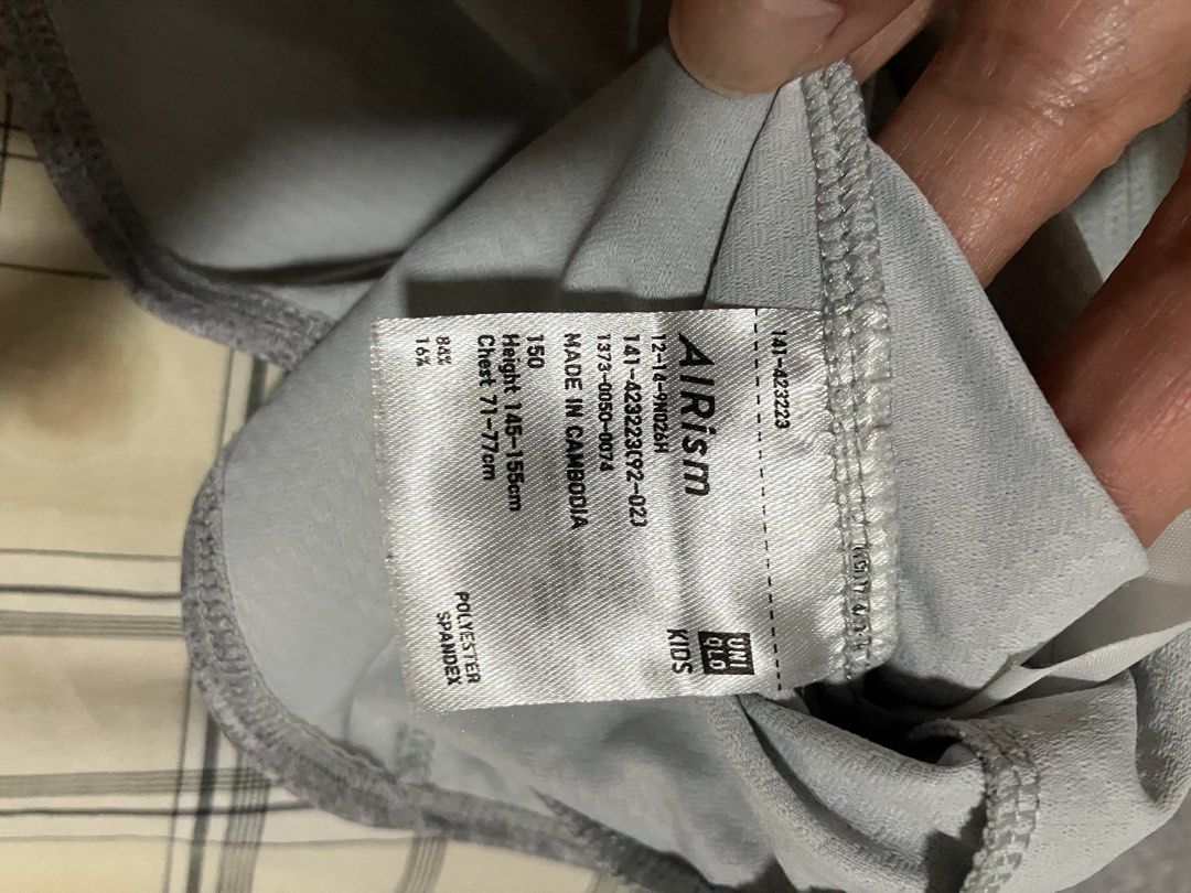 Uniqlo Airism Jacket Xs (Category: Babies & Kids Fashion) located in Angeles City. Submitted by rsf2121 (Listing ID 1470072268, Image 2). Description: Never been used kust kept lang po.