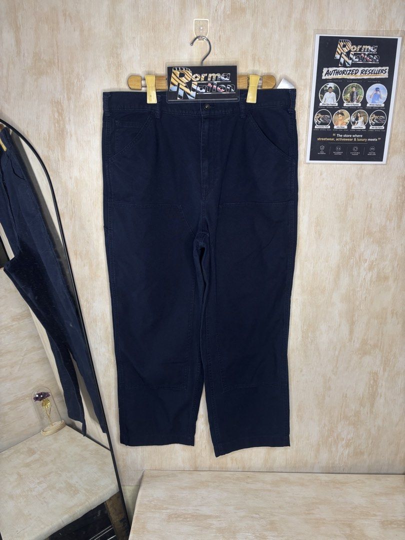UNIQLO DOUBLE KNEE DENIM PANTS (Category: Chinos) located in Cabuyao City. Submitted by pormanation-thrift-store (Listing ID 1469997232, Image 1). Description: UNIQLO DOUBLE KNEE DENIM PANTS Condition: LIKE NEW Color rate: 10/10 (PWEDE SA MASELAN) Size: 36 Dimes: 36”Wx39”L x9”Hem Issue: NONE‼️ Price: 1000.