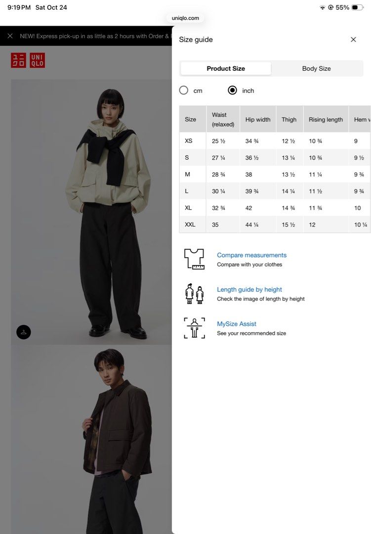 Uniqlo Jersey Barrel Leg Pants (Category: Jeans) located in Bacolor. Submitted by declutterwithmilo (Listing ID 1469867251, Image 3). Description: note: the item was altered by uniqlo owner: 5’2 & 27 waist black 📦 RFS: declutterring. 💸 Payment: via Gotyme & Maribank. 💳 No cod option. Payment first policy 🚚 Courier: J&T Express 📍Location: pampanga 📥 Strictly no returns. ❌ NO meet ups. ‼️Please don’t rush sellers to ship your parcels immediat