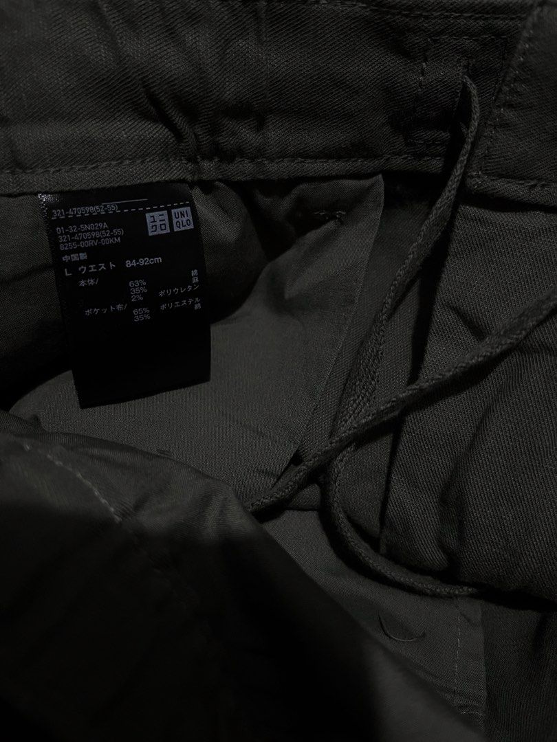 Uniqlo Linen Blend Pants (Category: Trousers) located in Lingayen. Submitted by moreonuniqlo (Listing ID 1470079190, Image 3). Description: Uniqlo Linen Blend Pants Olive Green Size 36 Good As New No Issue.