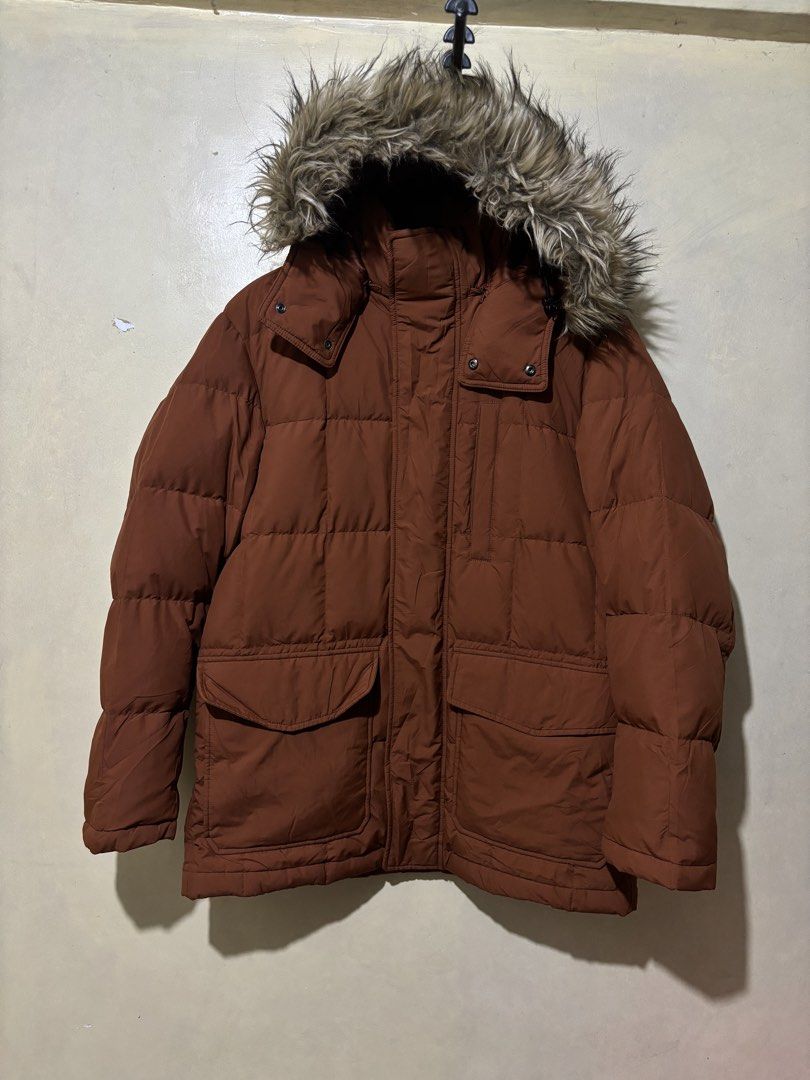 Uniqlo parka puffer jacket (Category: Coats, Jackets and Outerwear) located in Taguig. Submitted by dcltrng. (Listing ID 1470075886, Image 1). Description: Uniqlo quilted puffer jacket Size medium Length 29 Width 23 Detachable hood Can pass as brand new No issue.