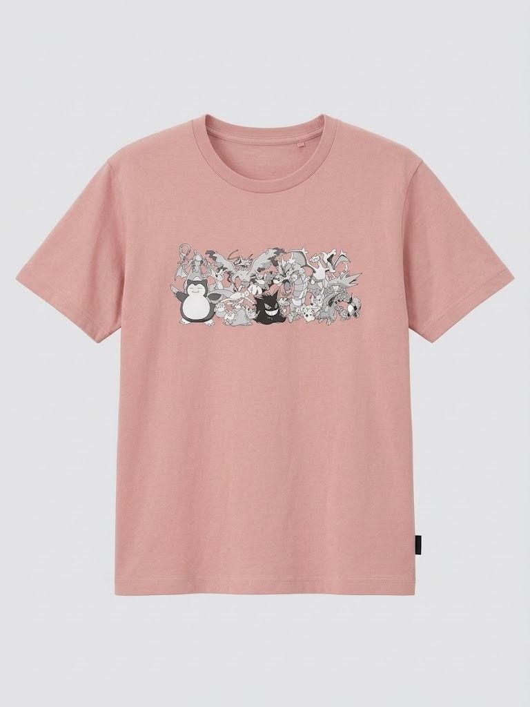 Uniqlo Pokemon Graphic Tee Pink (Category: Shirts) located in Caloocan City. Submitted by silverdragon_aaed38 (Listing ID 1470121031, Image 1). Description: UNIQLO X POKEMON T-Shirt ( Pink ) Complete Tags Size Large Dimes W 21.5 L 27.5 Color Rate: 9 Issue: Minor Discoloration 300 +sf.
