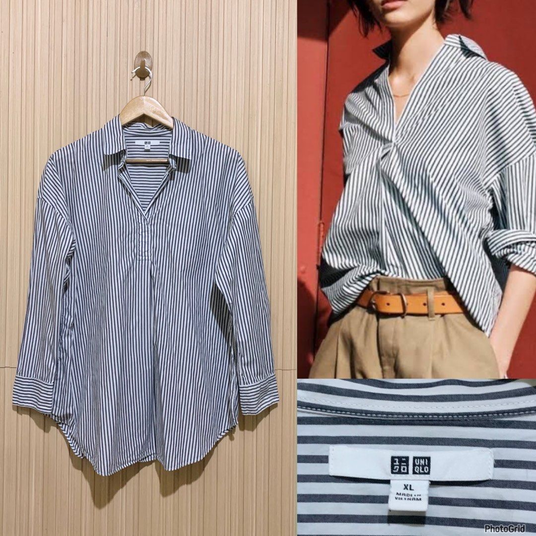 Uniqlo shirt (Category: Blouses) located in Koronadal. Submitted by gstyledforless (Listing ID 1470104463, Image 1). Description: .