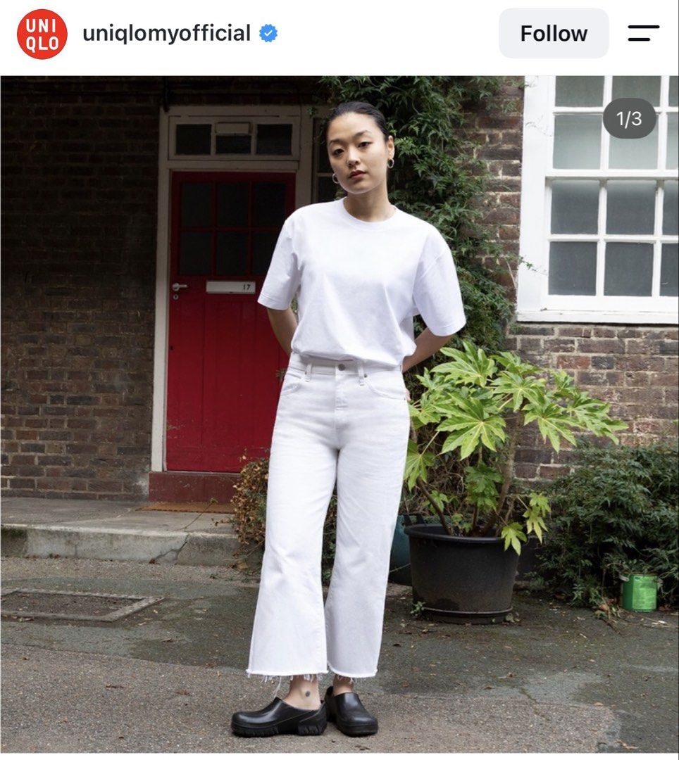 UNIQLO wide cropped pants (Category: Jeans) located in San Jose del Monte. Submitted by mamiracky (Listing ID 1470027369, Image 2). Description: .