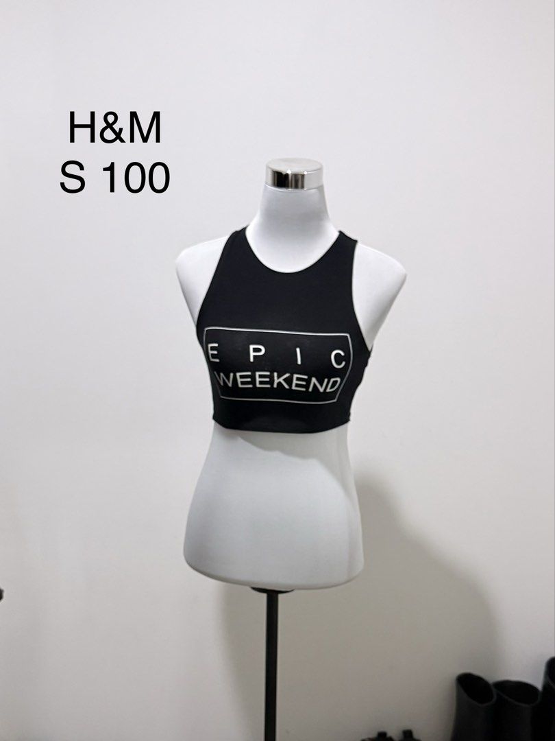 PRE LOVED BRANDED CLOTHES (Category: Sleeveless) located in Manila. Submitted by janalulu (Listing ID 1469970019, Image 2). Description: - Brand: Urban Revivo - Size: XS - Color: Solid grey - Style: Sleeveless crop top with unique waist-wrap strap details - Condition: Great, clean, and ready to wear - Additional Info: Measurements available upon request, quick shipping!.