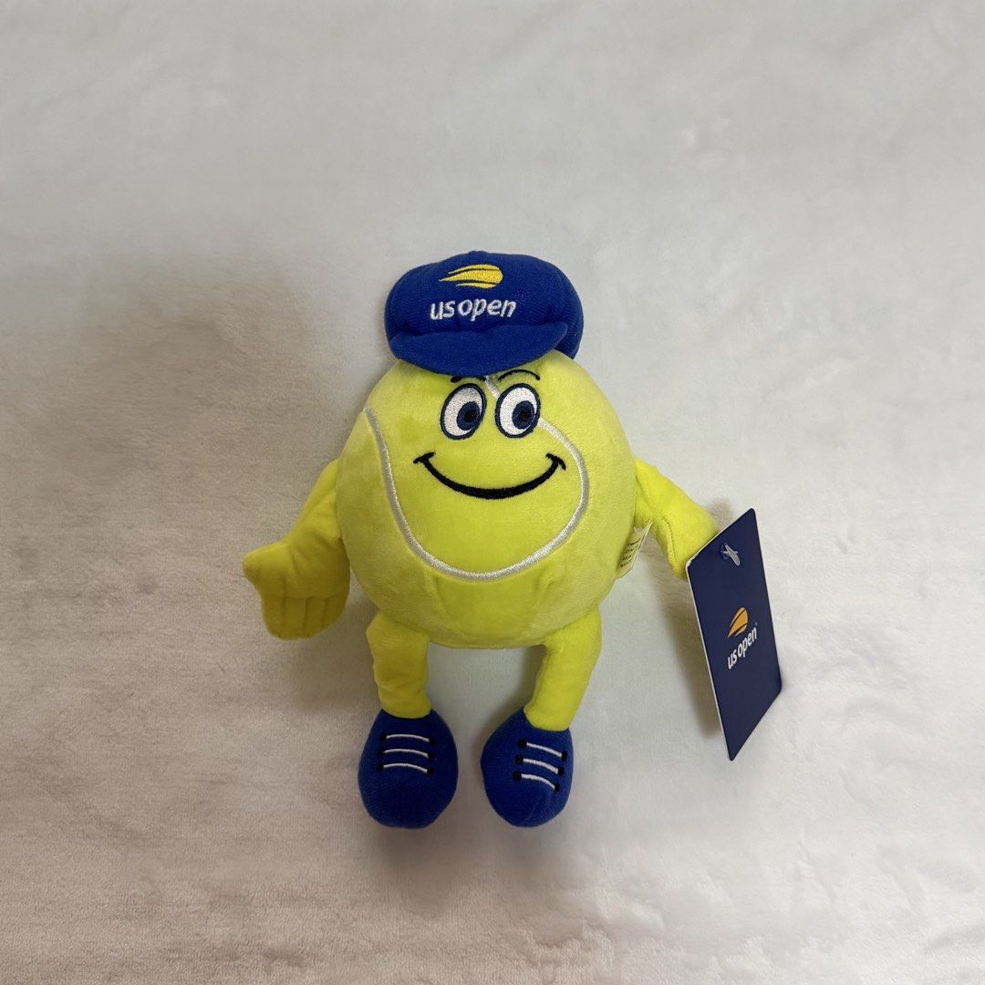 US Open Tennis Ball Plush (Category: Plushies & Soft Toys) located in Quezon City. Submitted by lovedbysia (Listing ID 1469976992, Image 2). Description: - Official US Open souvenir plush toy.