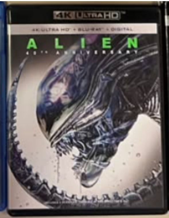 (USED) 4K MOVIE Alien 40th Anniversary 4K Ultra HD + Blu-ray, Hobbies ...