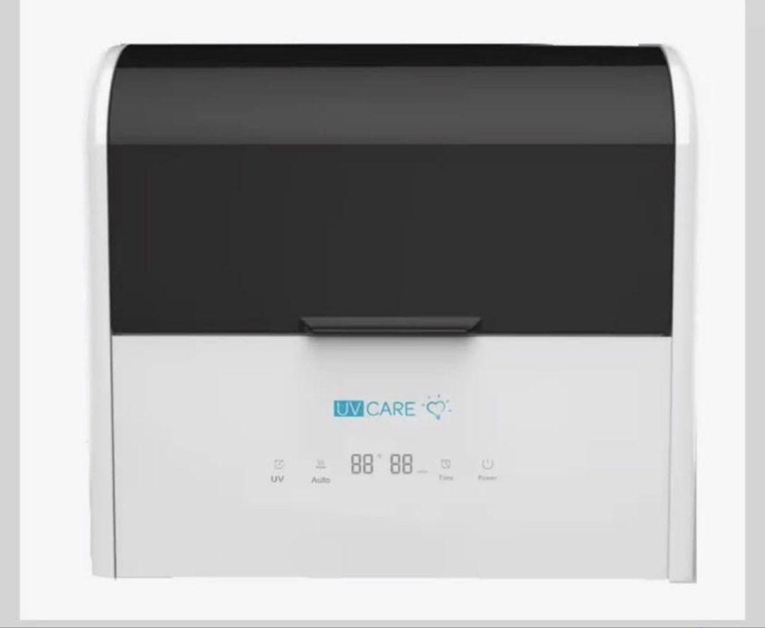 UV Care Multi-Purpose UV Sterilizer MPS-10CF (Category: Breastfeeding & Bottle Feeding) located in Marikina City. Submitted by jfrancis86 (Listing ID 1469985062, Image 2). Description: - Brand: UV Care Multi-Purpose UV Sterilizer & Dryer (Model MPS-10CF) - Capacity: Large 33L interior volume - Effectiveness: Eliminates 99.9% of harmful bacteria (Salmonella, E. Coli, etc.) - Temperature: 70°C drying function - Modes: Simple button operation with U