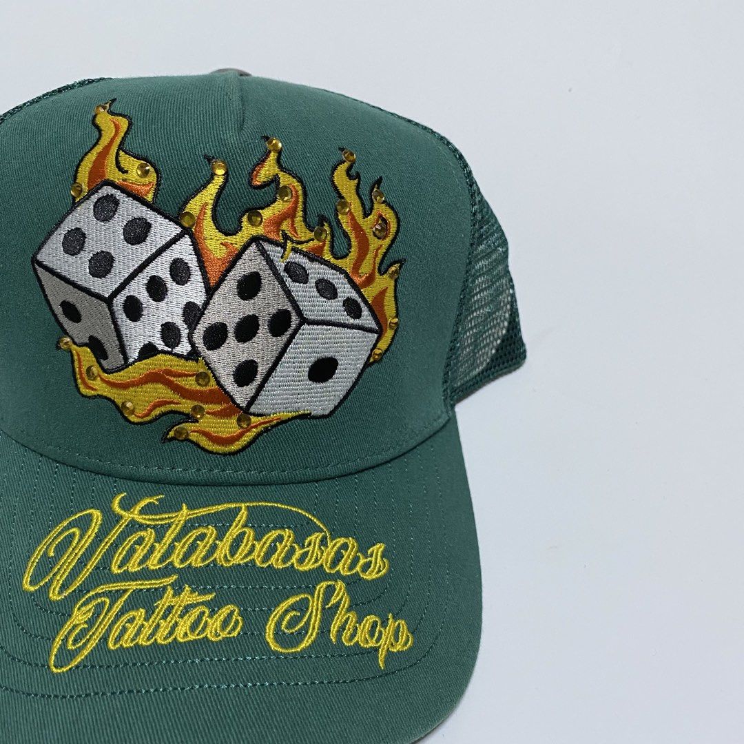 valabasas flaming dice trucker hat (Category: Caps & Hats) located in Quezon City. Submitted by hatlocker (Listing ID 1470030001, Image 2). Description: 1,300 shipped dm.