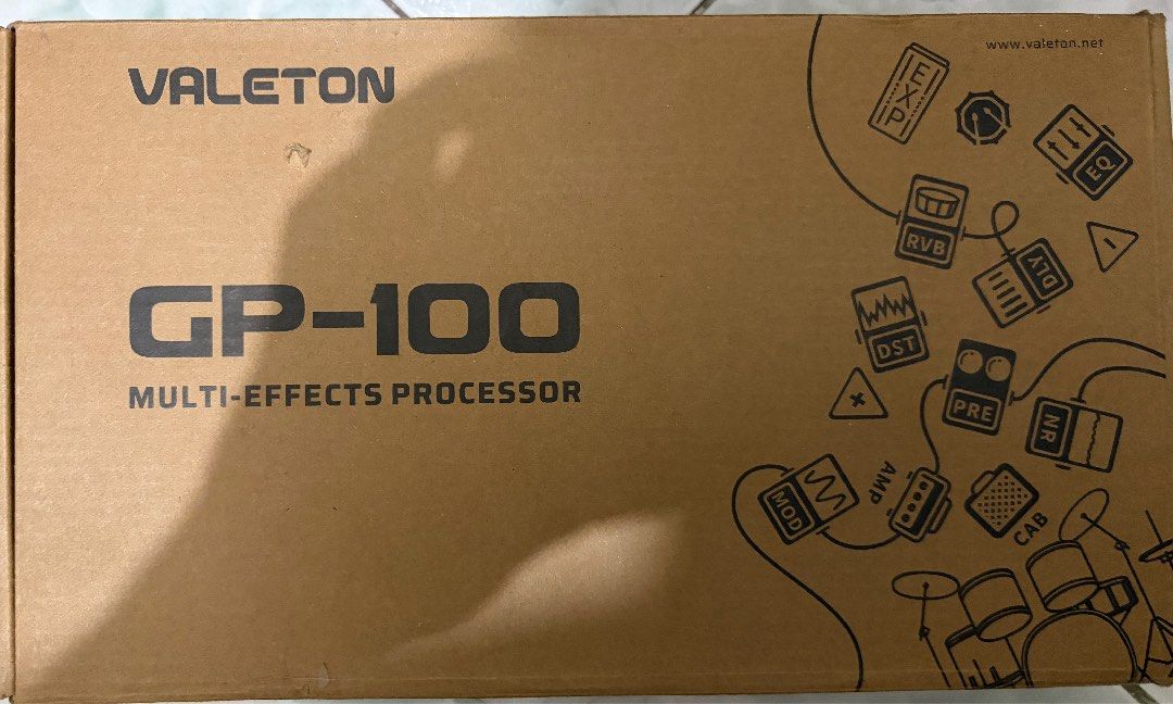 Valeton GP-100 Multi-Effects Processor (Category: Musical Instruments) located in Antipolo. Submitted by amarisse.co (Listing ID 1469953826, Image 1). Description: FOR SALE: Valeton GP100 Multi-Effects Processor Price: ₱7,000 Almost brand new condition Complete with box No issues, fully working Features: • 140+ effects (overdrive, distortion, delay, reverb, modulation, etc.) • 45 amp models + cabinet IRs • Built-in tuner, looper, and drum machine