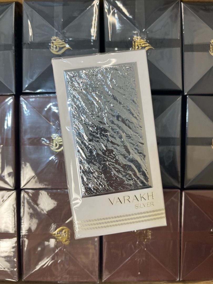 Varakh Silver (Category: Fragrance & Deodorants) located in Caloocan City. Submitted by tsong30 (Listing ID 1470124291, Image 1). Description: Authentic/Original/Legit Also Available: Khamrah Lattafa - 1,800 Qahwa Lattafa - 1,700 Marwa Arabiyat Prestige - 2,600 Nitro Red Dumont - 2,200 Hawas Ice Rasasi - 1850 Club de Nuit Untold Armaf - 2,400 Club de Nuit Blue Iconic Armaf - 2,500 Liquin Brun 1700 Rayhaan Lion 1400 Vulcan Sable 1400 Rayhaan Elixi