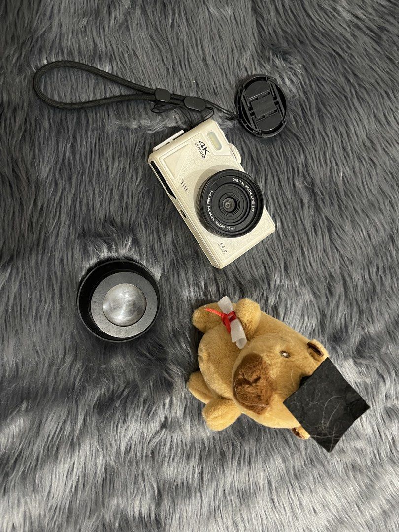 VETEK 8 4K Ultra HD Digital Camera 64.0 Mega Pixels (Category: Cameras) located in Subic. Submitted by pamyucosrental (Listing ID 1470100912, Image 1). Description: - Model: VETEK 8 White 4K Ultra HD Digital Camera - Resolution: 64.0 Megapixels for crisp, high-quality photos - Condition: Fully working with a clean textured body and clear rear screen - User-Friendly: Simple button layout for easy menu navigation - Inclusions: Detachable lens cap, 