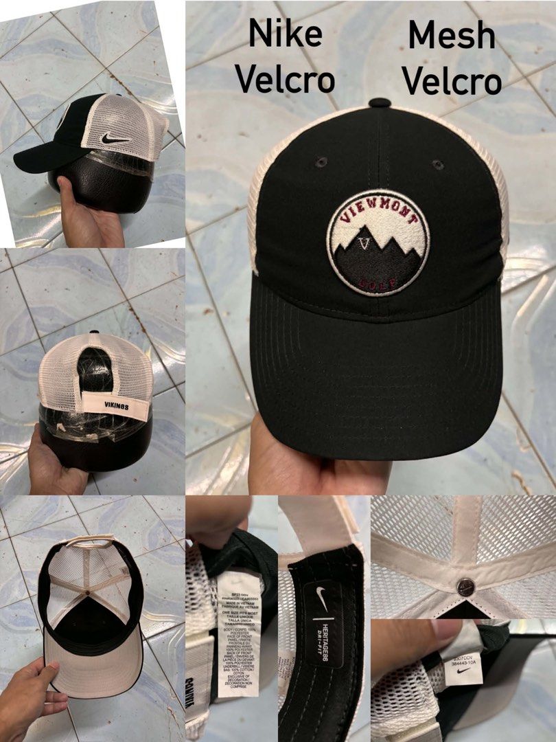 Viewmont Golf x Nike, (Mesh)Velcro (Category: Caps & Hats) located in Paranaque City. Submitted by kingdeward (Listing ID 1470057896, Image 1). Description: *Negotiable* Ukay Caps/Hats Casual need wash Parañaque Location Courier: Jnt/ LBC COP(Payment 1st) Lalamove.