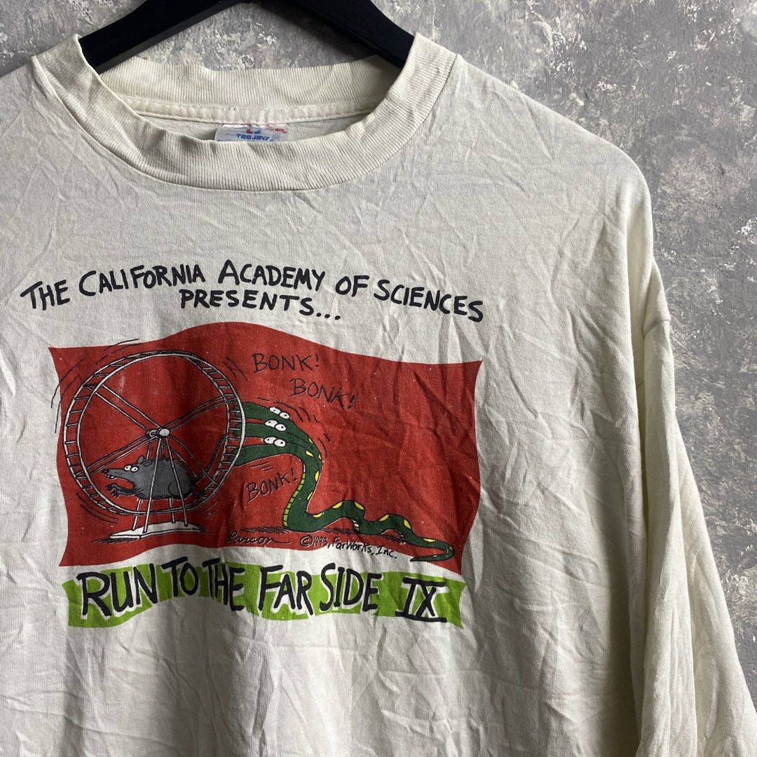 Vintage 90s Science (Category: Tshirts & Polo Shirts ) located in Pasig City. Submitted by lumangkamisa (Listing ID 1470025283, Image 2). Description: XL softee tag Pinhole.