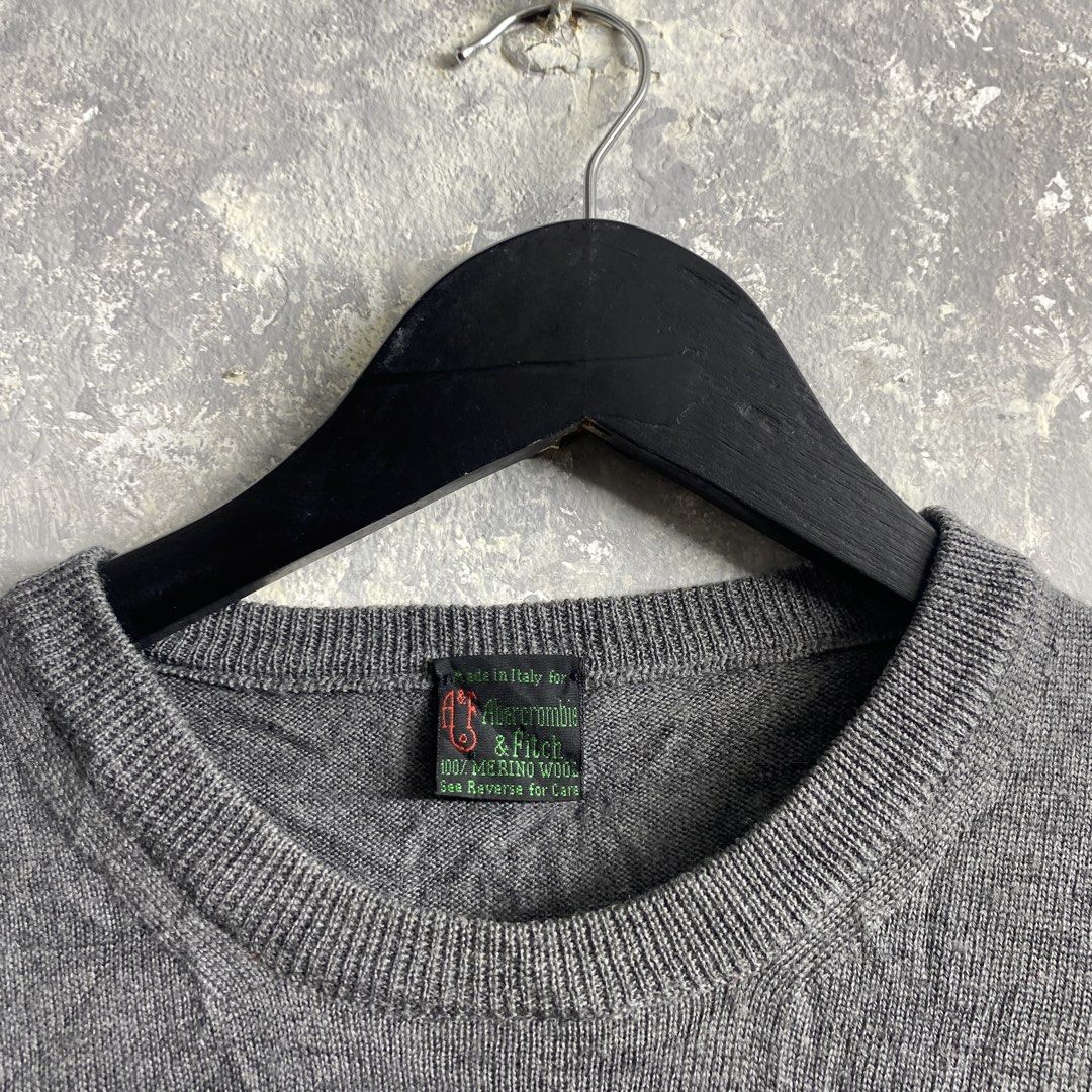 Vintage Abercrombie Merino Wool (Category: Coats, Jackets and Outerwear) located in Pasig City. Submitted by lumangkamisa (Listing ID 1470025512, Image 3). Description: Fits Large Pinholes .