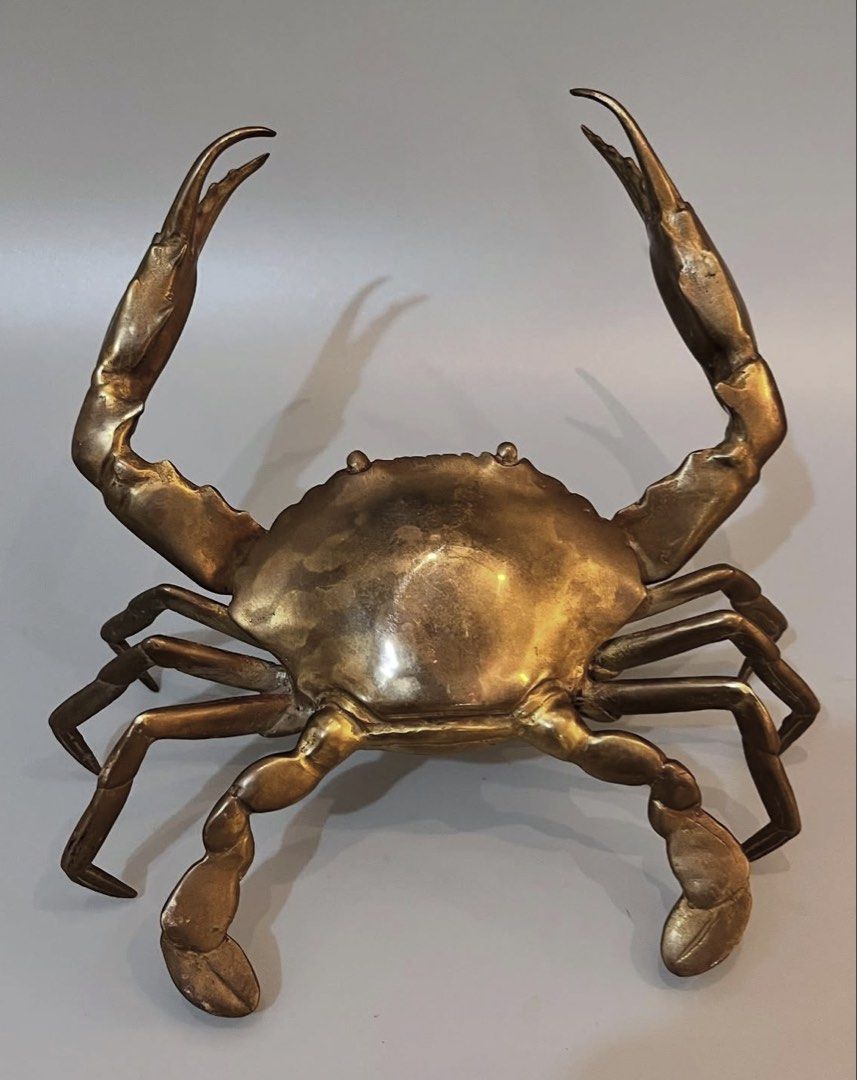Vintage Brass Mud Crab (Category: Other Home Decor) located in Taguig. Submitted by frank63studio (Listing ID 1469988350, Image 1). Description: .