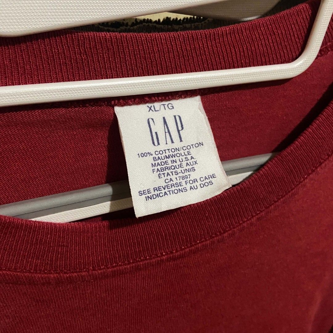 Vintage GAP blank shirt (Category: Tshirts & Polo Shirts ) located in Davao. Submitted by thrift_8000 (Listing ID 1470023398, Image 2). Description: .