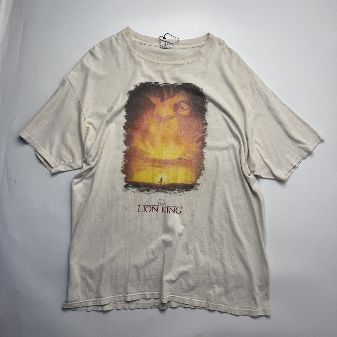 Vintage Lion King (Category: Tshirts & Polo Shirts ) located in Quezon City. Submitted by beastmnl (Listing ID 1470059503, Image 1). Description: Dimension 26 width 33.5 length .