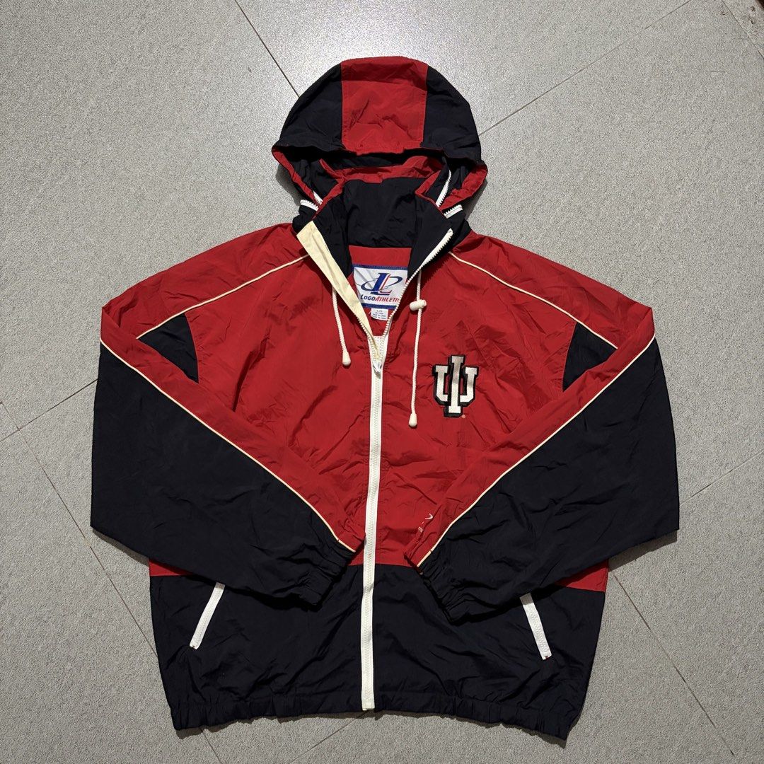 Vintage Logo Athletic Windbreaker Jacket (Category: Coats, Jackets and Outerwear) located in Talisay. Submitted by re_sell01 (Listing ID 1470057845, Image 1). Description: For Bidding! Logo Athletic Large Mens W27 L28 9/10 Condition Unli Offer.