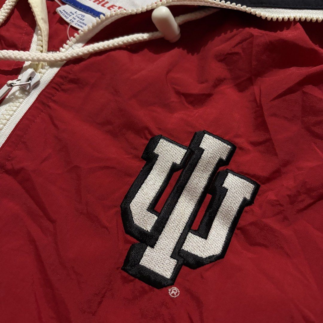 Vintage Logo Athletic Windbreaker Jacket (Category: Coats, Jackets and Outerwear) located in Talisay. Submitted by re_sell01 (Listing ID 1470057845, Image 3). Description: For Bidding! Logo Athletic Large Mens W27 L28 9/10 Condition Unli Offer.