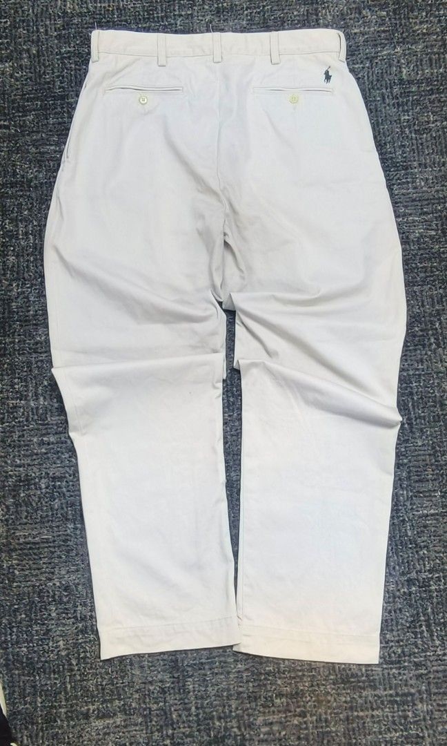 Vintage Ralph Lauren (Category: Chinos) located in Angeles City. Submitted by bapthrift (Listing ID 1469999039, Image 3). Description: Vintage cream Ralph Lauren excellent Condition Color rate 9.5/10 Perfect for Office pants Dimes W32XL42 Hem 8.5 850+shipping.