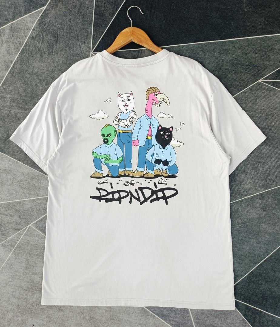 Vintage RipNDip Shirt (Authentic) (Category: Formal Shirts) located in Cebu City. Submitted by renzecamingay (Listing ID 1469955859, Image 2). Description: Vintage RipNDip Tee Excellent Condition XL on Tag Width 23 Length 30.5 1250 Plus ship Only Thank you and GOD bless ☺️.