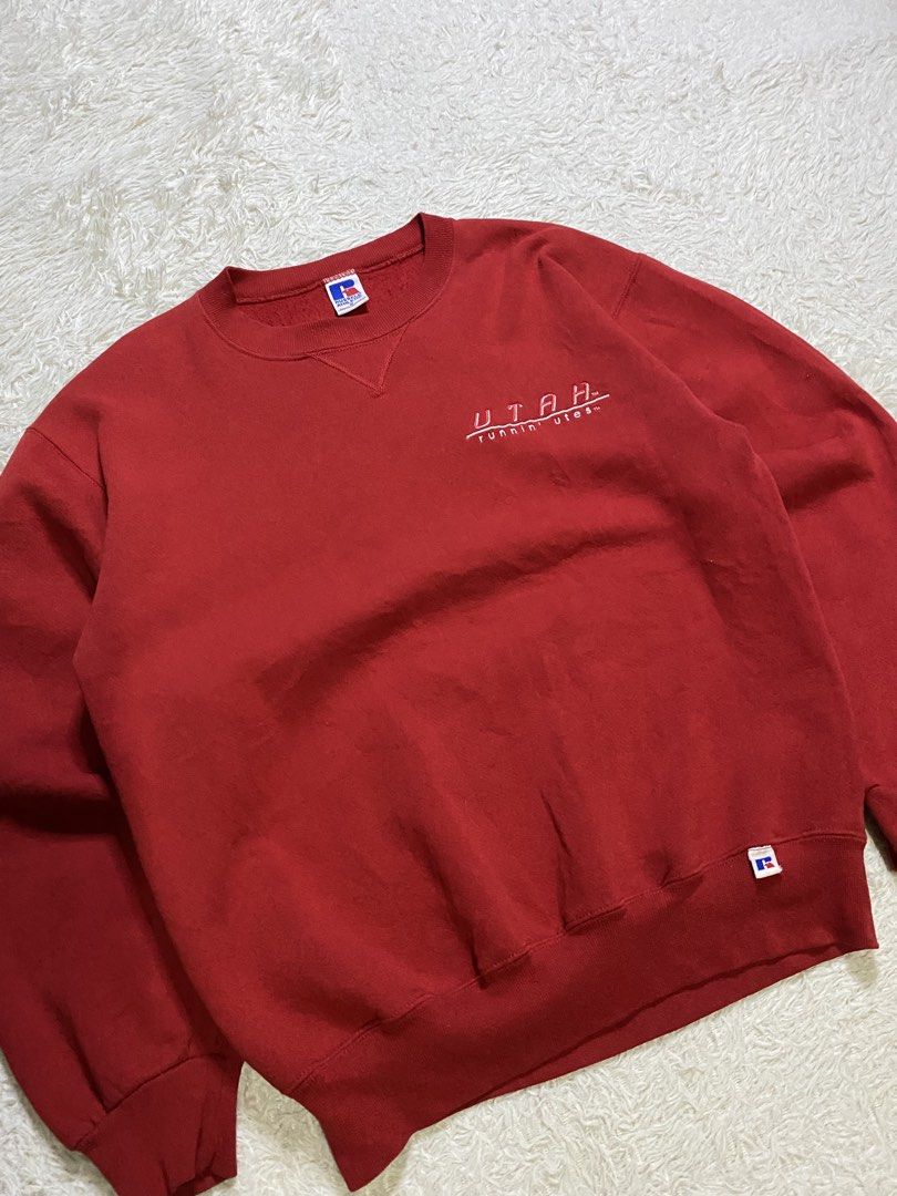 Vintage Rusell athletic (Category: Coats, Jackets and Outerwear) located in Cavite. Submitted by nld_thrift (Listing ID 1470095061, Image 2). Description: Vintage Rusell athletic W21.5 L 24.5 Size M on tag 9.5 condition 9.5 Color rate Made in USA 50% Cotton 50% polyester No refund/ no return, ask before buy, all sales are final. IF YOU ARE IN DOUBT ABOUT ANY DETAILS OF THE ITEM YOU’RE PURCHASING PLEASE FEEL FREE TO CONTACT US .