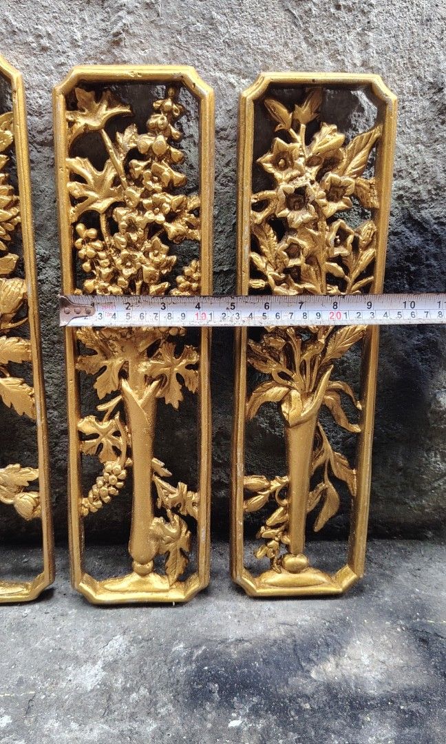 Vintage syroco flower wall (Category: Vintage Collectibles) located in Caloocan City. Submitted by zenmountain-d8b1c0 (Listing ID 1469970506, Image 3). Description: Set.