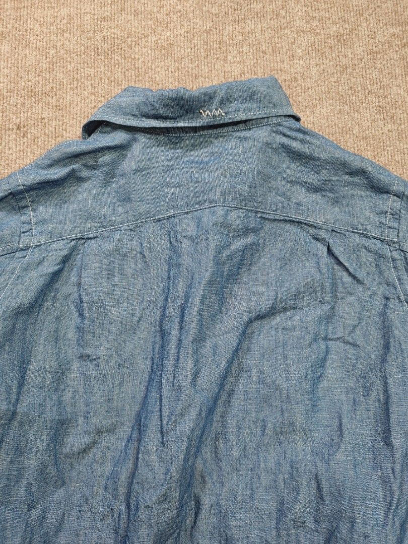 Visvim ALBACORE JUMBO 19SS (Category: Tshirts & Polo Shirts ) located in Apalit. Submitted by _doer (Listing ID 1469973210, Image 3). Description: size 1 20.5 inches width 27.5 inches length 25 inches harm 5000 or best offer.