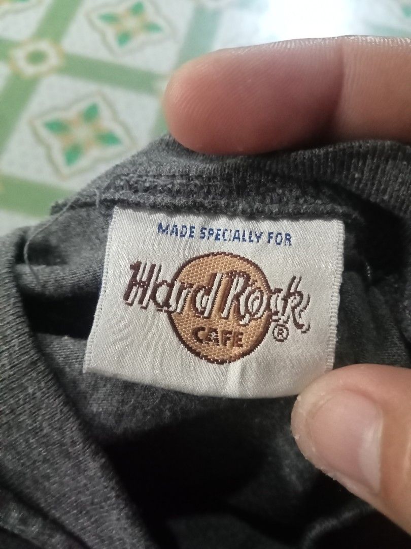 Vtg Hard Rock Cafe (Category: Tshirts & Polo Shirts ) located in Cabadbaran. Submitted by reizen_ace051823 (Listing ID 1470023197, Image 2). Description: - condition 9.5/10 no issue - no side seam/no backhit - size large - dimes L29 x W21.7-22.