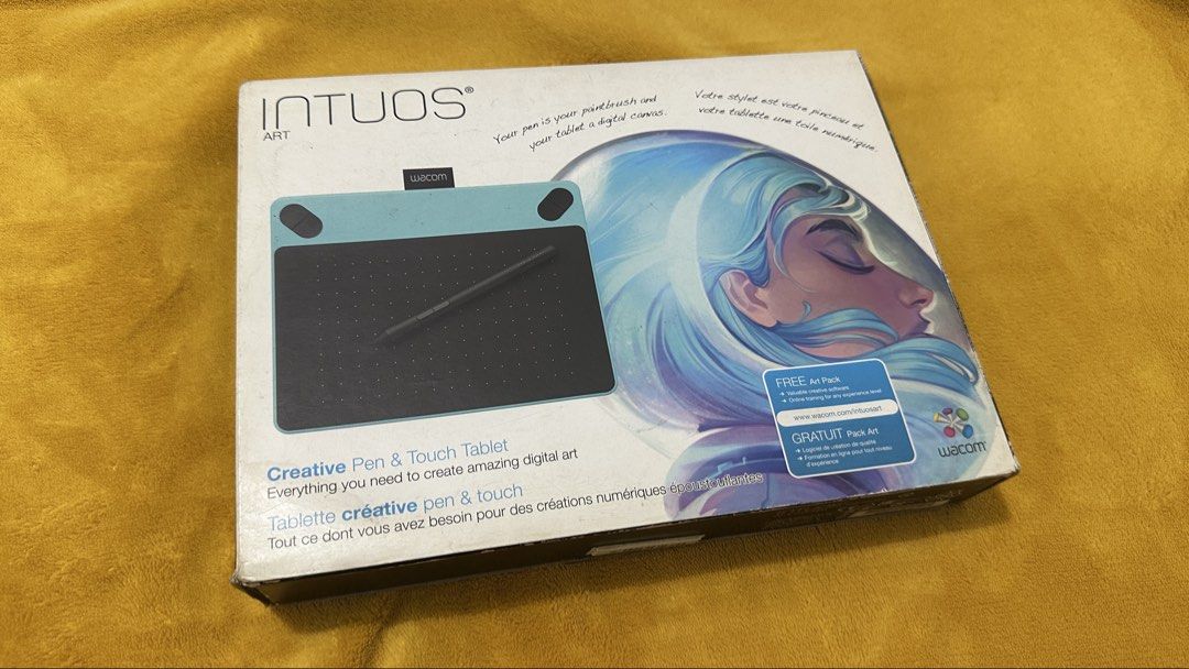Wacom Intuos Art CTH-490 (Category: Laptops & Notebooks) located in Manila. Submitted by sophds (Listing ID 1470051914, Image 1). Description: RFS: decluttering, not used anymore since I own an iPad now - only used this for osu! and Adobe Photoshop - light scratches (mostly used this with a mousepad over the tab) - still works with laptops - includes all accessories (installation CD, extra nibs, USB cable, and manual) - outer box covering is worn