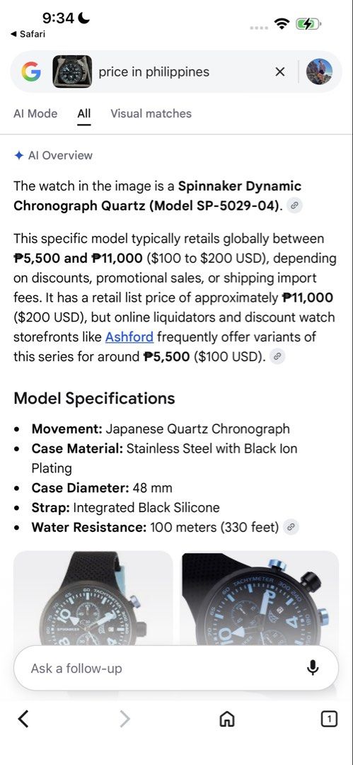 WATCH FOR FREE (Category: Luxury Watches) located in Manila. Submitted by jeromepsg12 (Listing ID 1468299137, Image 2). Description: FREE IF YOU BUY WORTH OF ❤️ 3,000 and UP.
